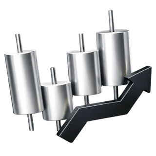 3D candlestick chart icon featured on the Silver Vermoquin about page